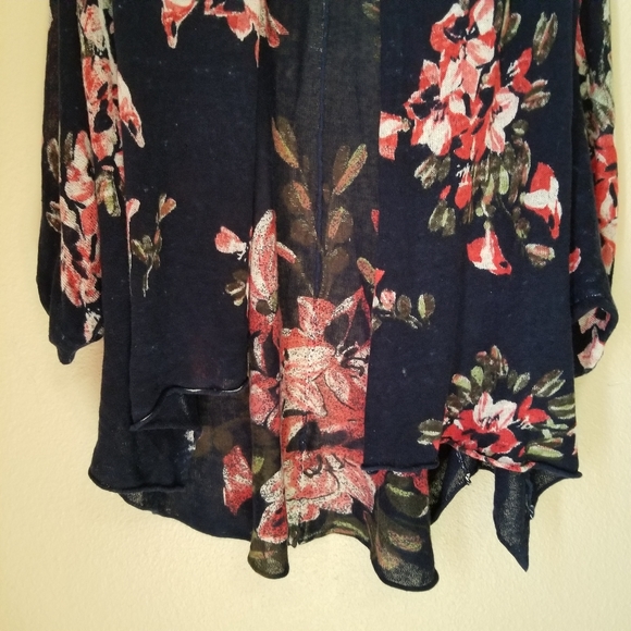 Anthropologie knitted & knotted floral cardigan - Picture 6 of 12